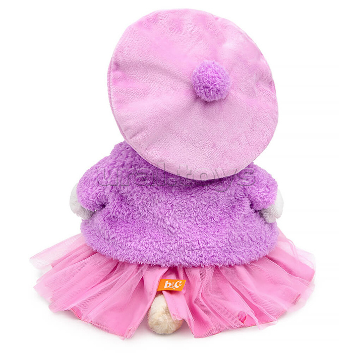 Кошка Ли-Ли в лилово-розовом комплекте