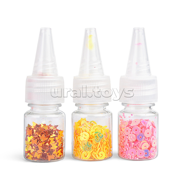 Набор творческая мастерская "Игристые краски" в пакете