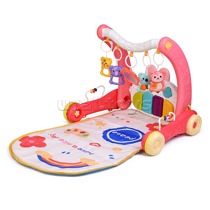 Коврик развивающий "Милые зверята" в коробке