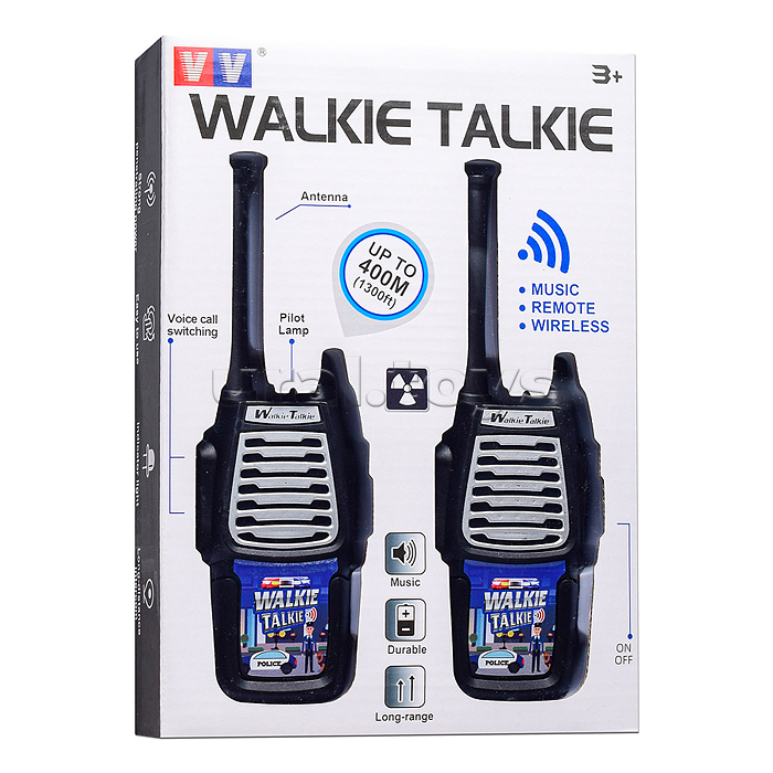Рация игрушечная "Полицейская связь" к робке