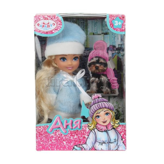 Кукла Аня 12 см, в коробке