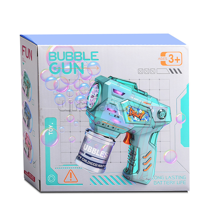 Бластер для мыльных пузырей YD6672A "Атакующий пузырь" в коробке