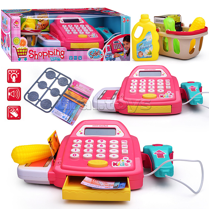 Касса "Маленький счетовод" в коробке