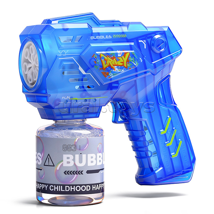 Бластер для мыльных пузырей YD6672A "Атакующий пузырь" в коробке