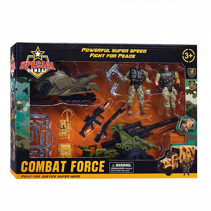 Набор Армия "Играй-защищай" в коробке