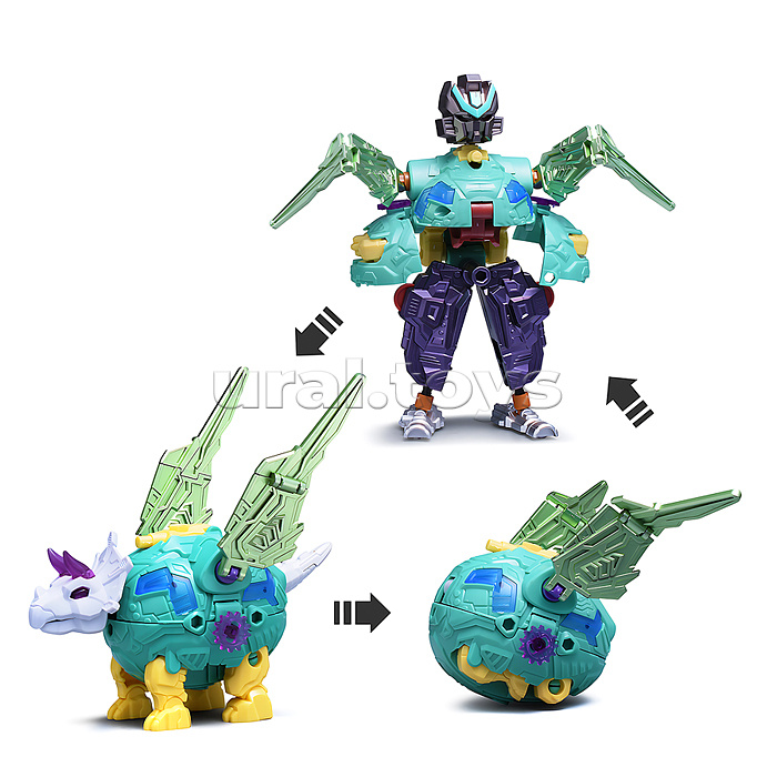 Робот "Роботы" 6в1 в коробке