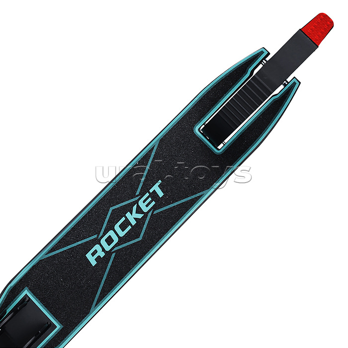 Самокат ROCKET, колеса PU 200 мм, ABEC 7, бирюзовый