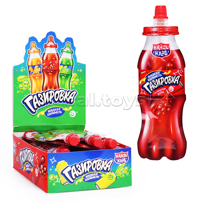 Жидкая карамель "Газировка" ассорти 20гр*24шт