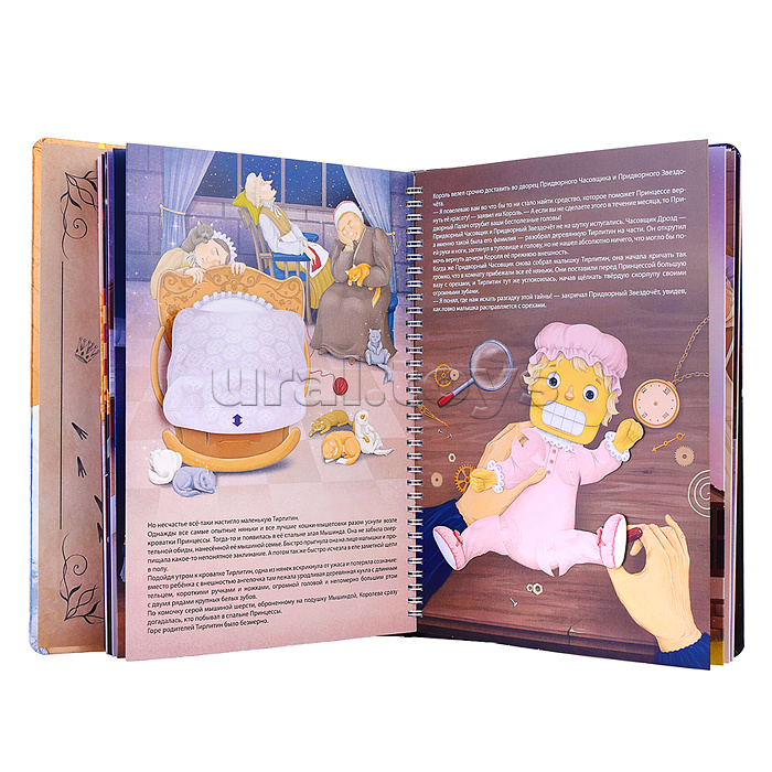 Интерактивная книга в твердом переплете "Щелкунчк"