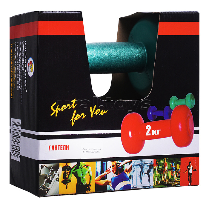 Гантели 2кг (2шт.)