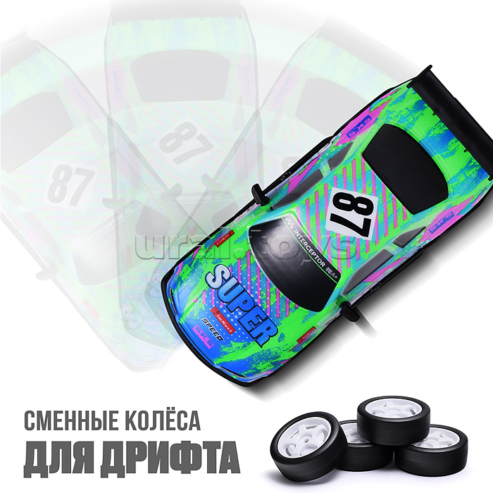 Машина "Супер спорт" р/у, 27MHz, в коробке