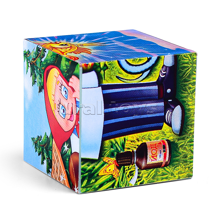 Кубики в картинках 25 "Русские сказки" (из 12-ти штук)