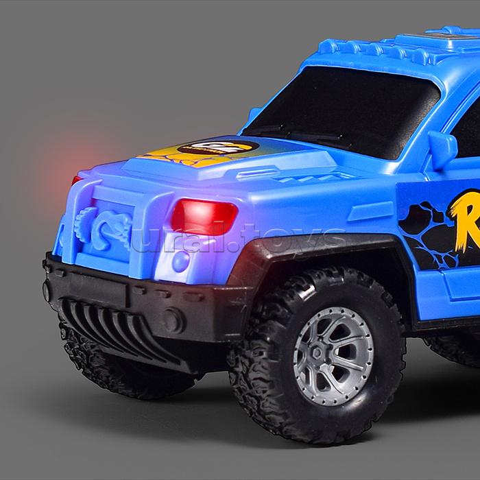 Машина "Джип" 1:20 (свет. Звук) в коробке