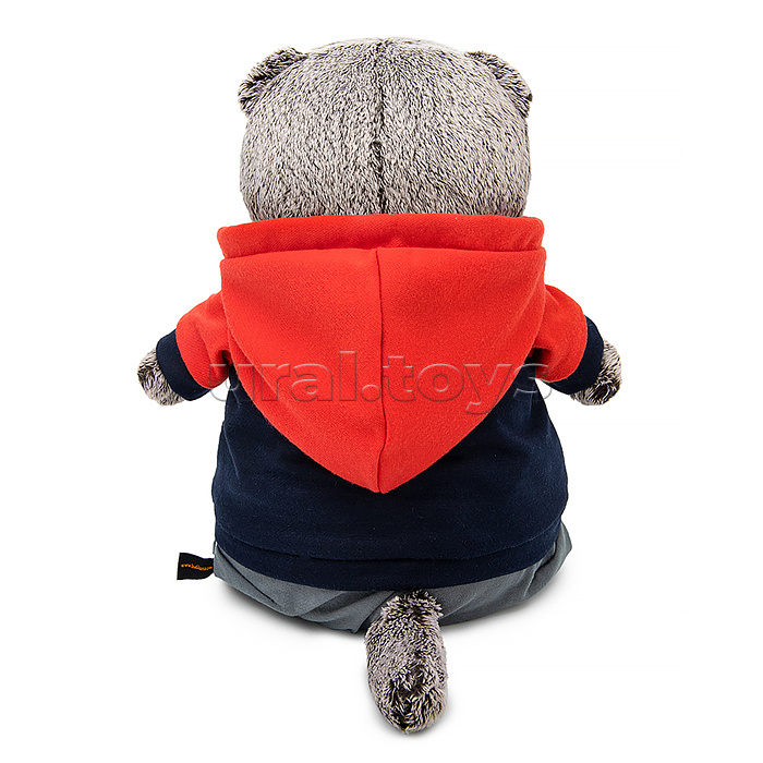 Кот Басик в костюме в стиле спорт-шик