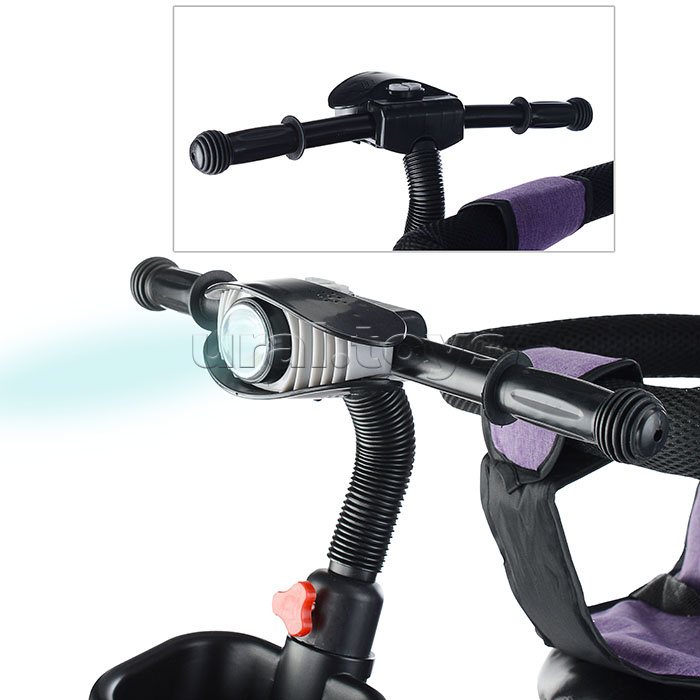 Велосипед 3-х колесный, сиреневый