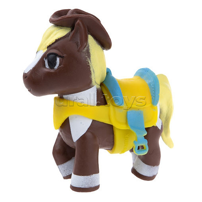 Пони на фасоне "Полли" (пони тянущиеся в костюмчиках 10см) пакет с окном