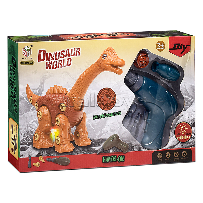 Конструктор с отверткой, в коробке