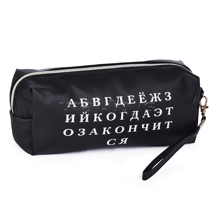 Пенал-косметичка "Алфавит" 21,5x8x5 см, прямоугольный для 75 предметов, на молнии Пенал-косметичка "Алфавит" 21,5x8x5 см, прямоугольный для 75 предметов, на молнии