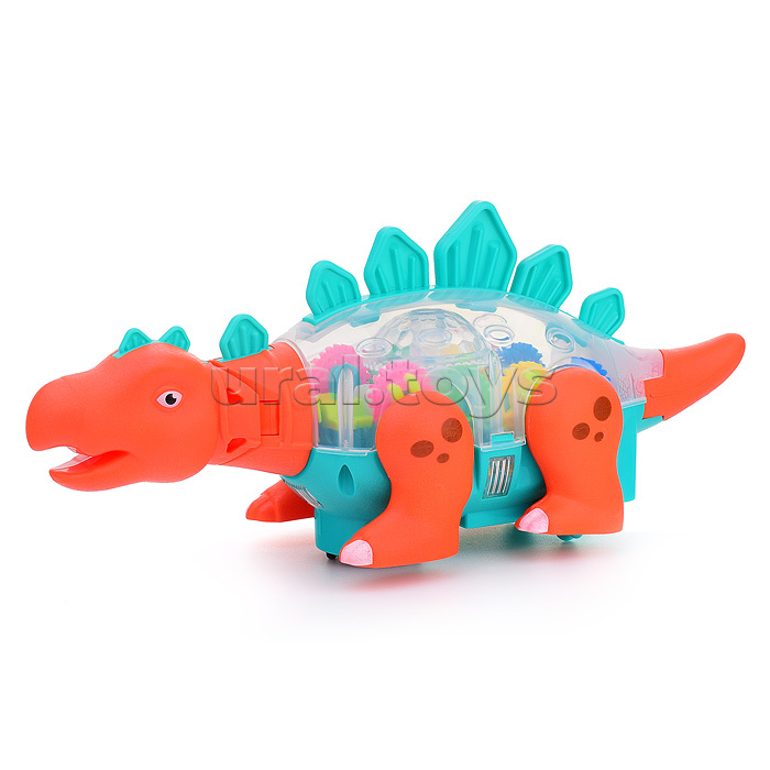 Динозавр на батарейках, в коробке