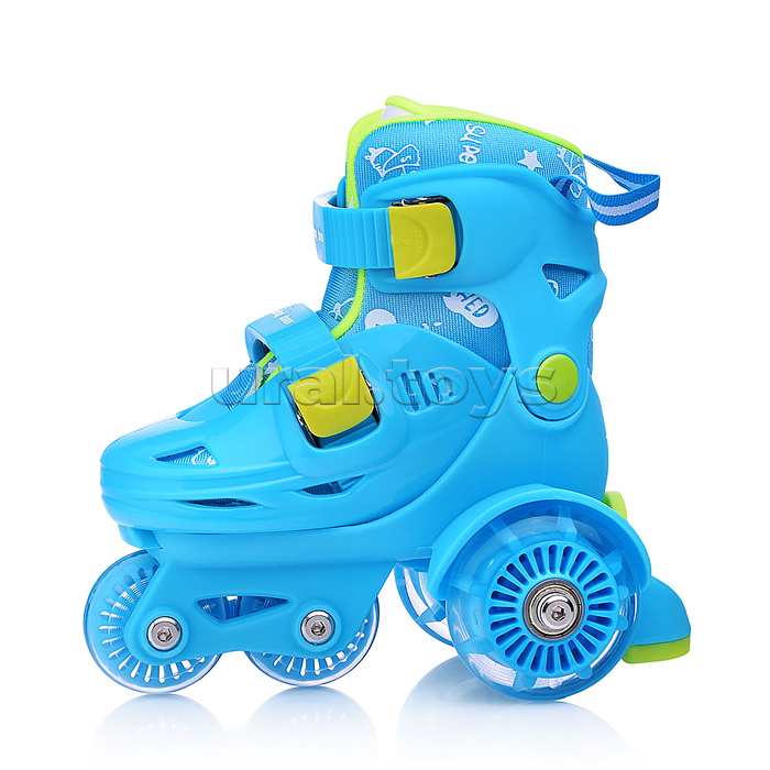 Ролики детские размер S, голубые