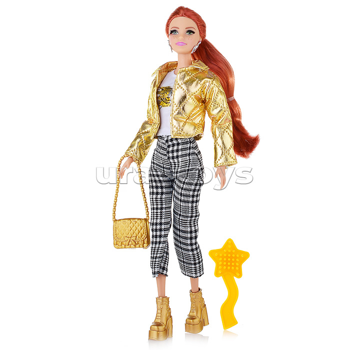 Кукла София, 29 см. (руки и ноги сгиб, демисезонная одежда, акс,) в коробке