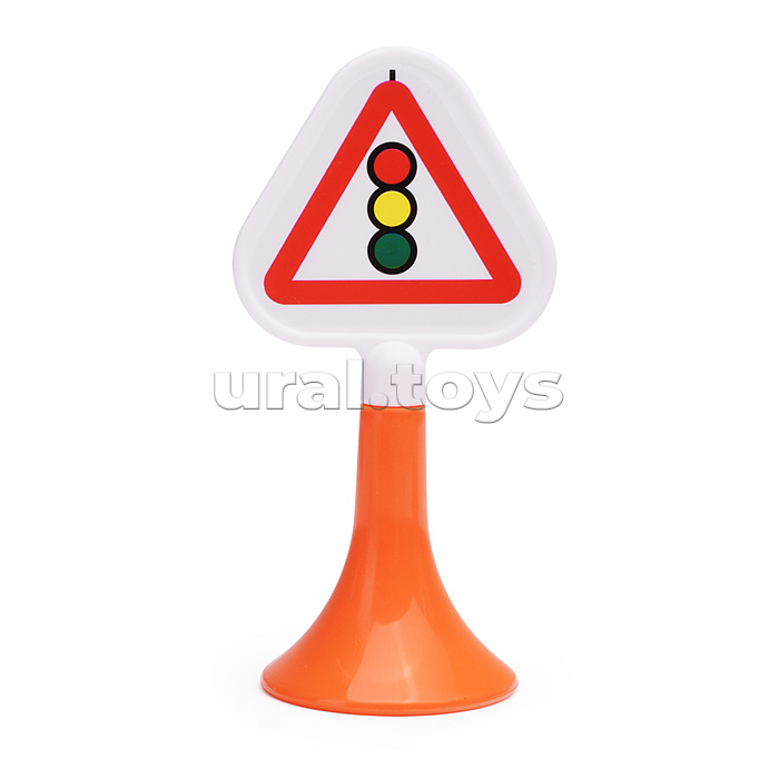 Набор "Дорожные знаки" №1 (светофор, 6 знаков)