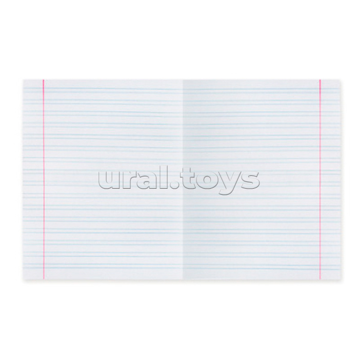 Тетрадь 12л. узкая линия