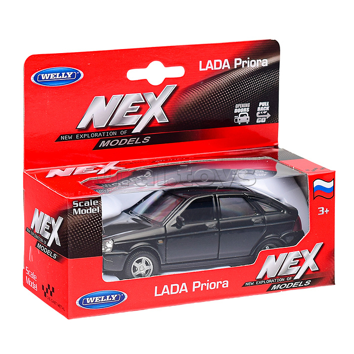 Машинка 1:38, в асс., набор 23RUS