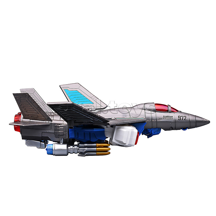 Робот трансформирующийся в истребитель, в коробке