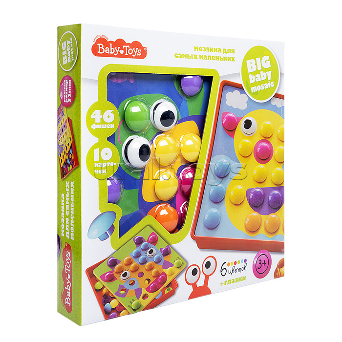 Мозаика для самых маленьких "Уточка" 46 эл Baby Toys