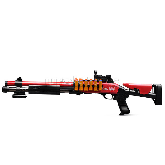 Автомат "Убойная сила" цвет чёрно-красный, в коробке