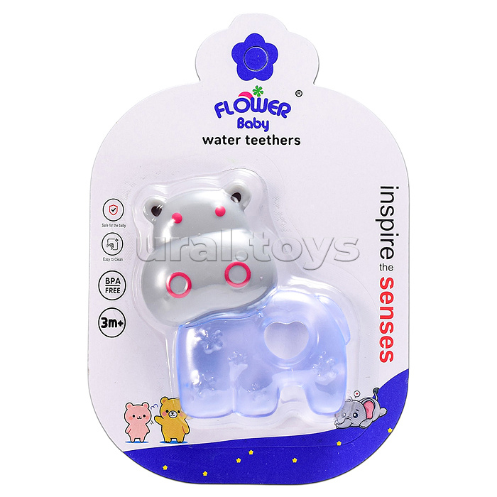 Игрушка -грызунок "Бегемот"