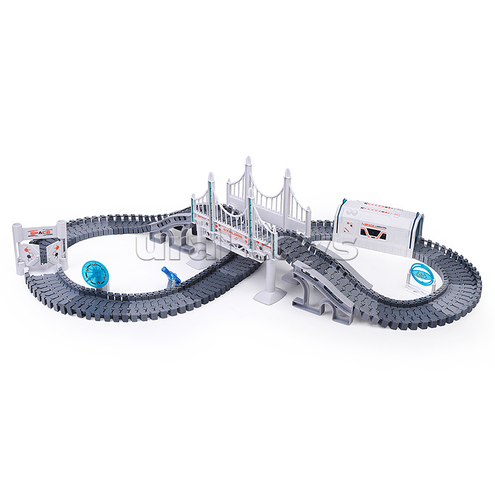 Игровой набор-трек "Космический заезд" в коробке