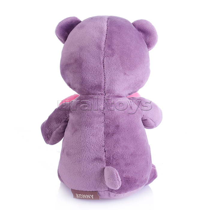 Мишка Ронни с Сердечком, 21 см, в коробке