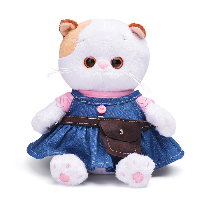 Кошечка Ли-Ли baby в сарафане "Деним"