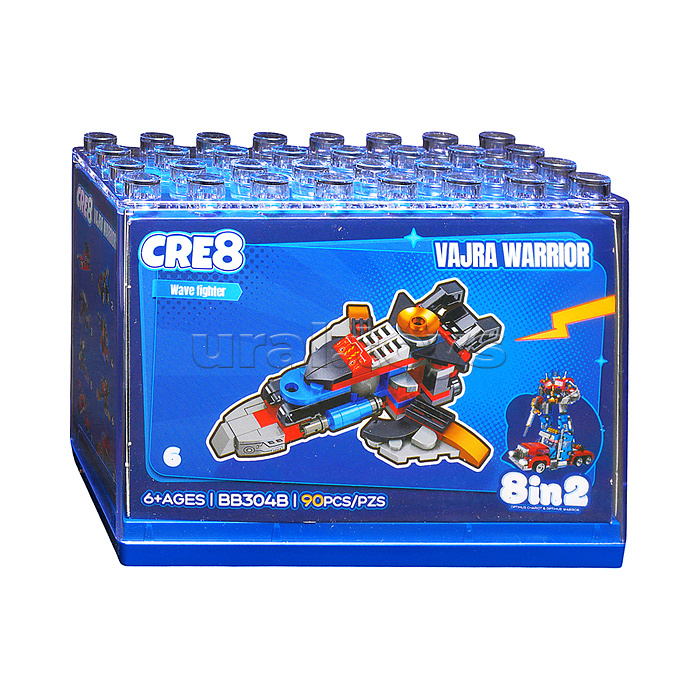 Конструктор "Робот-защитник" 8 в 1 в коробке