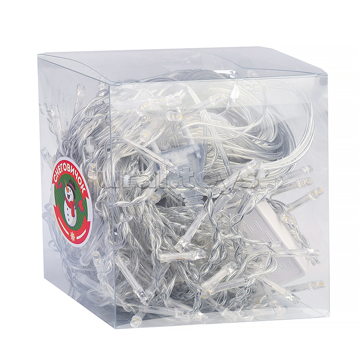 Электрогирлянда светодиодная Бахрома, 6*0,7м, 192 лампы, синий