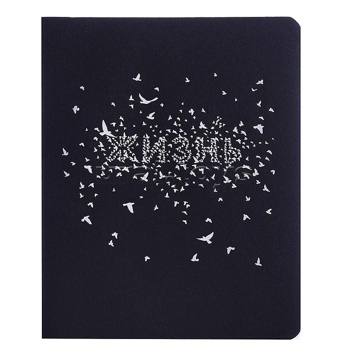 Тетрадь 96л. клетка "Мое вдохновение" скрепка. цветной диз. картон тиснение фольгой голография линза