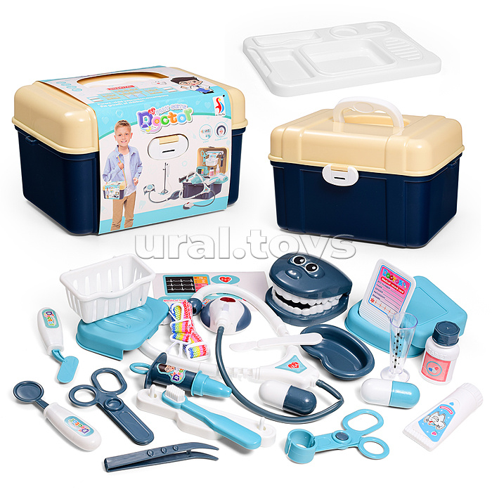 Набор доктора "Стоматолог" в чемодане