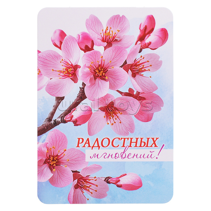 Набор мини-открыток "Акварельные цветы"