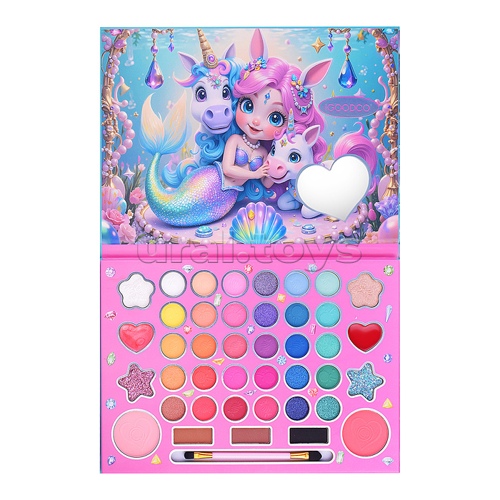 Косметика детская "Магический ящик" (палетка теней)