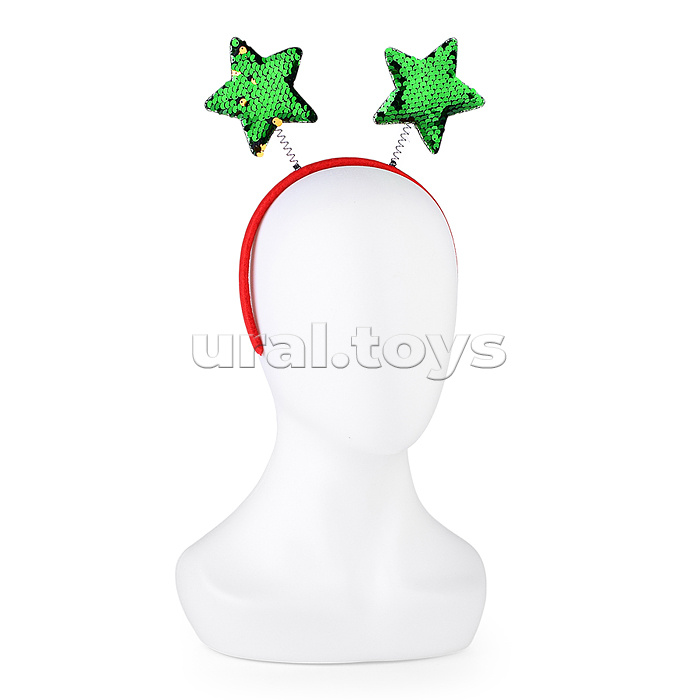 Ободок карнавальный "Зведочки-рожки"