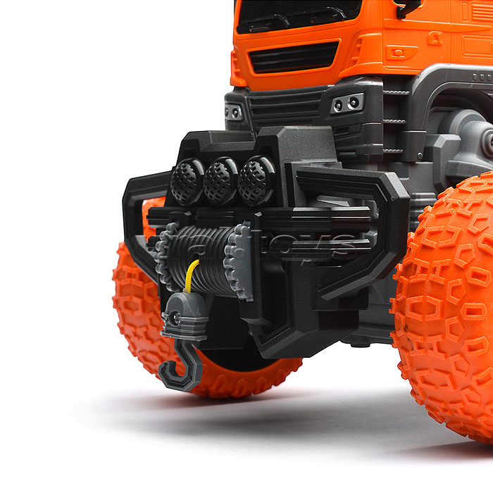 Машина "ТехноЛидер" 1:16 (свет, звук) в коробке (цвет оранжевый)