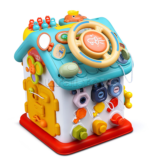 Домик развивающий "Умный домик" в коробке