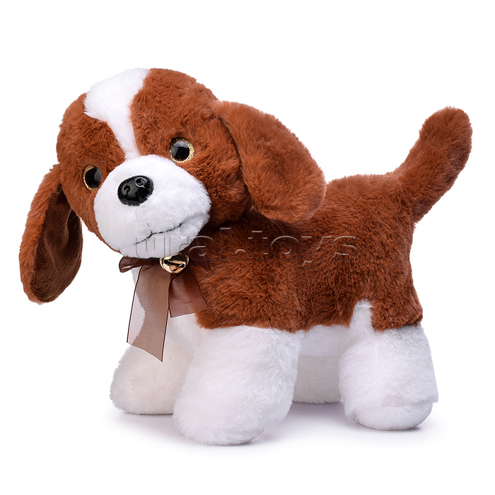 Мягкая игрушка "Собачка с пятнышком" 25 см