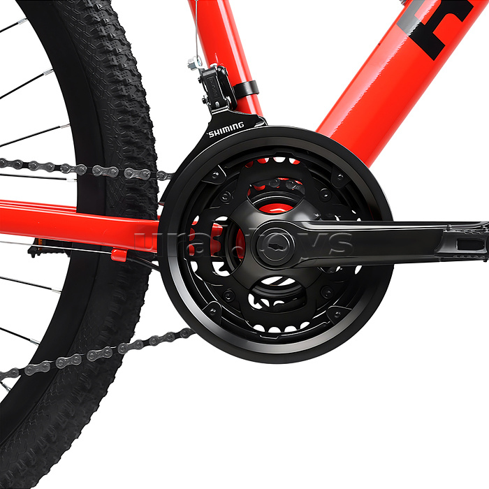 Велосипед 27,5" Rocket Rower, цвет красный, размер 18"