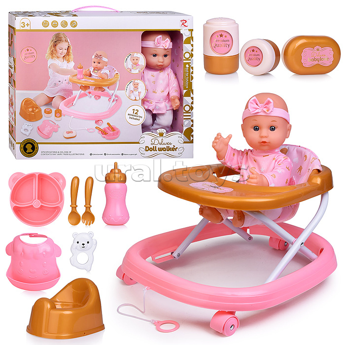 Пупс 85816 "Молли"  с аксессуарами, в коробке