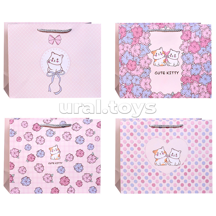 Пакет подарочный "Подарочная феерия" 24,5*19,5*10см.