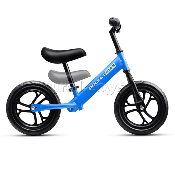 Беговел 12" Rocket, колеса EVA, цвет синий