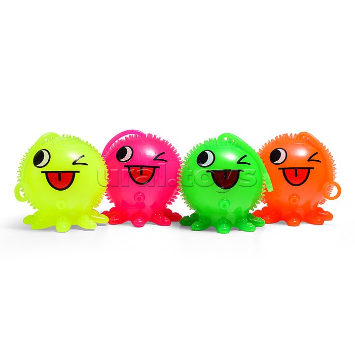 Игрушка-пищалка "Смайлик" в коробке